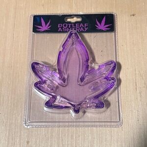 Kheper Games Potleaf Ashtray 2010 Brand New Sealed Purple 4oz Read Description!
